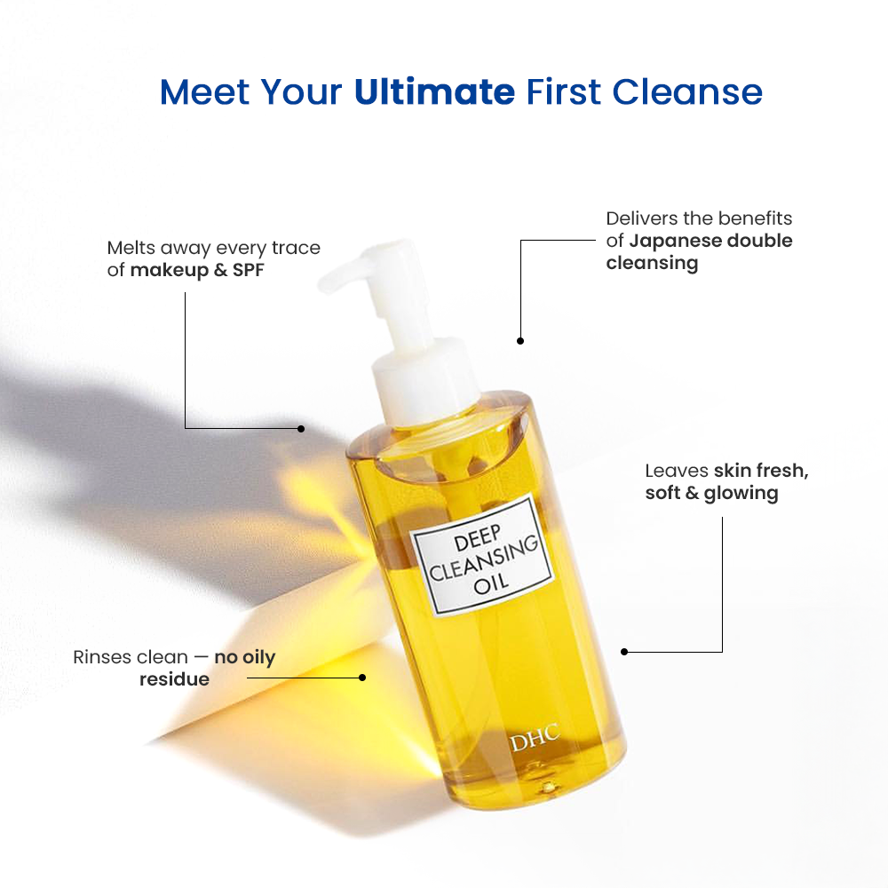 DHC Deep Cleansing Oil 120ml | Moisturizing Makeup Remover | DHC India