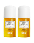 DHC Japan Deep Cleansing Oil – Removes Makeup, Sunscreen & Dirt – Pack of 2 x 30ml