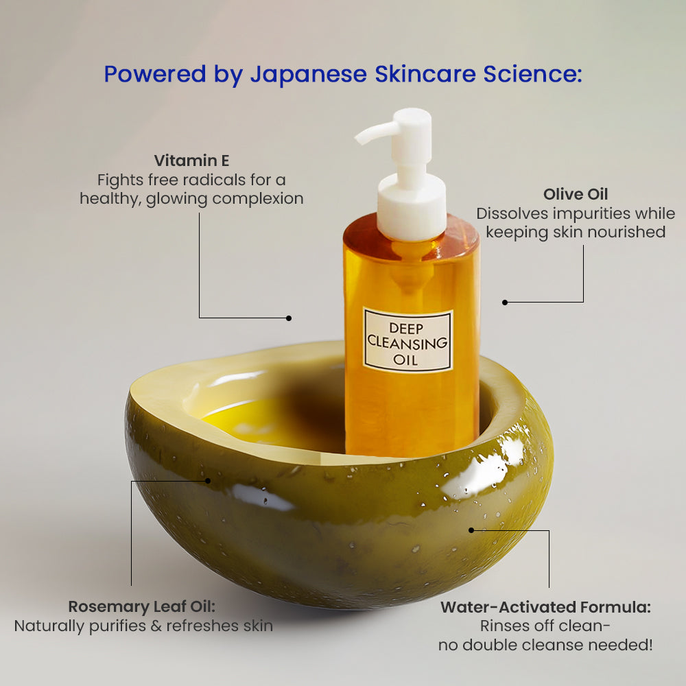 Moisture Cleansing Oil 3点セット DHC Oil Cleanse & Lip Moisture Duo with Pouch| DHC India
